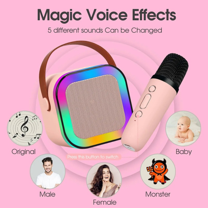 K12 Wireless Karaoke Machine p - огляд і ціна Kids Microphone Karaoke