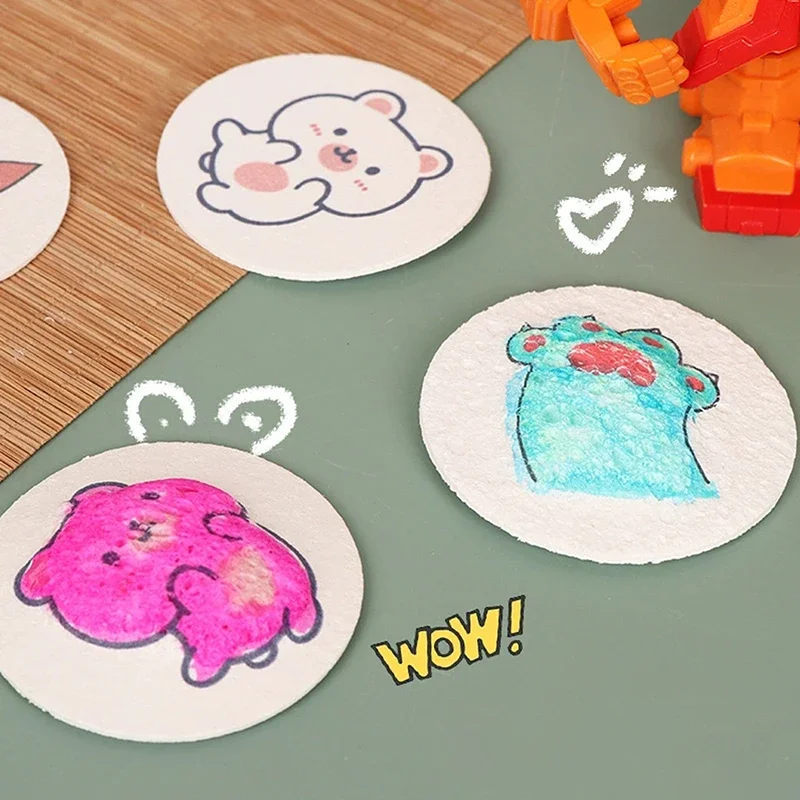 3D Puffy Foam Texture Painting - огляд і ціна Kids Toys Drawing