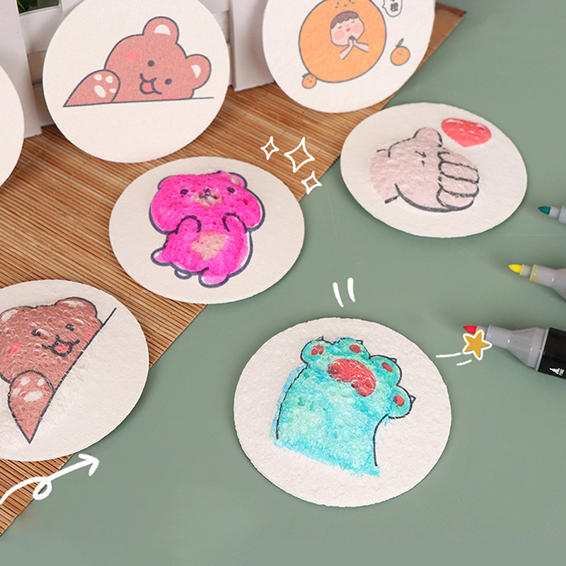 1Pc 3D Magic Puffy Foam Textur - огляд і ціна Kids Toys Drawing