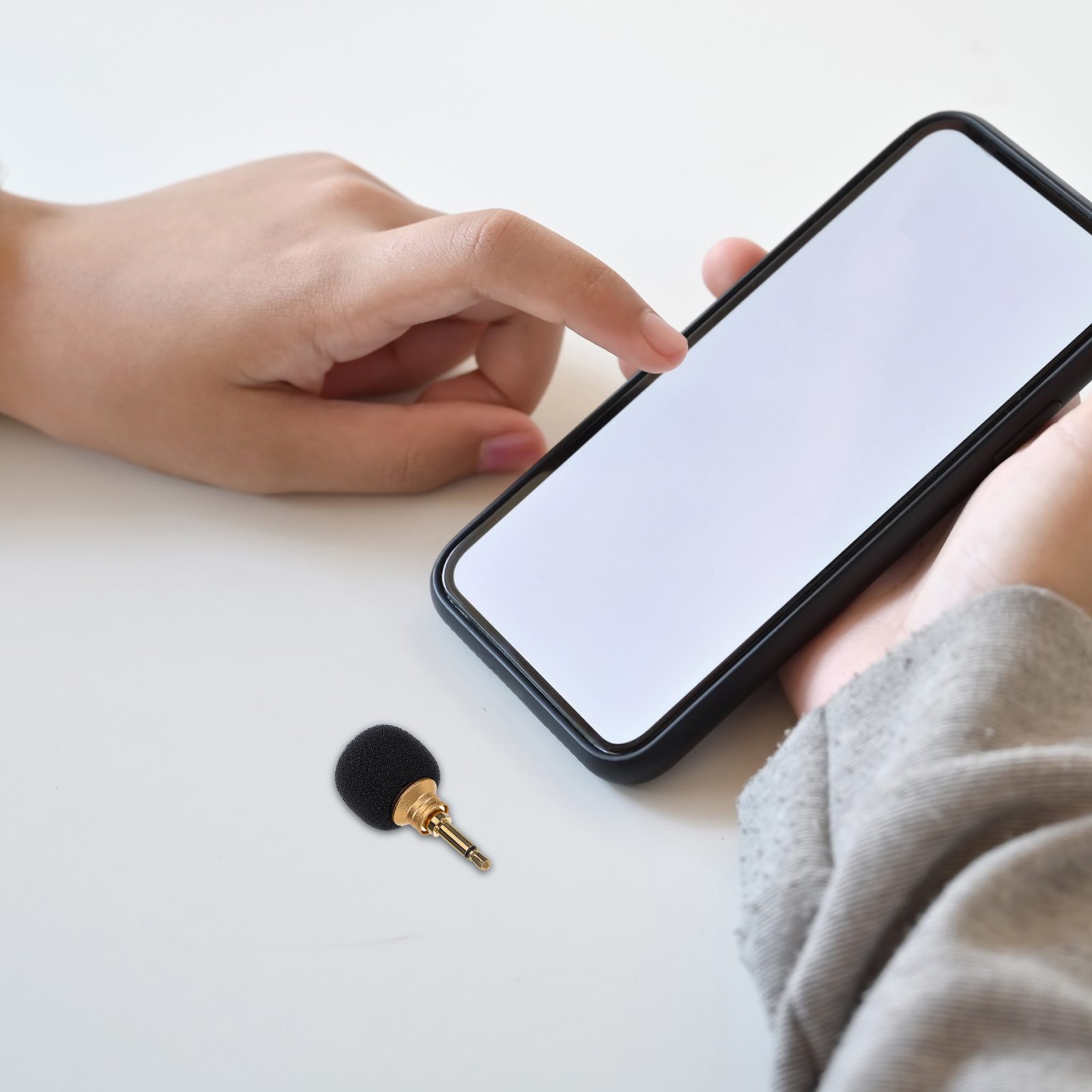 Mini Phone Microphone Gold Por - огляд і ціна Kids Microphone Karaoke