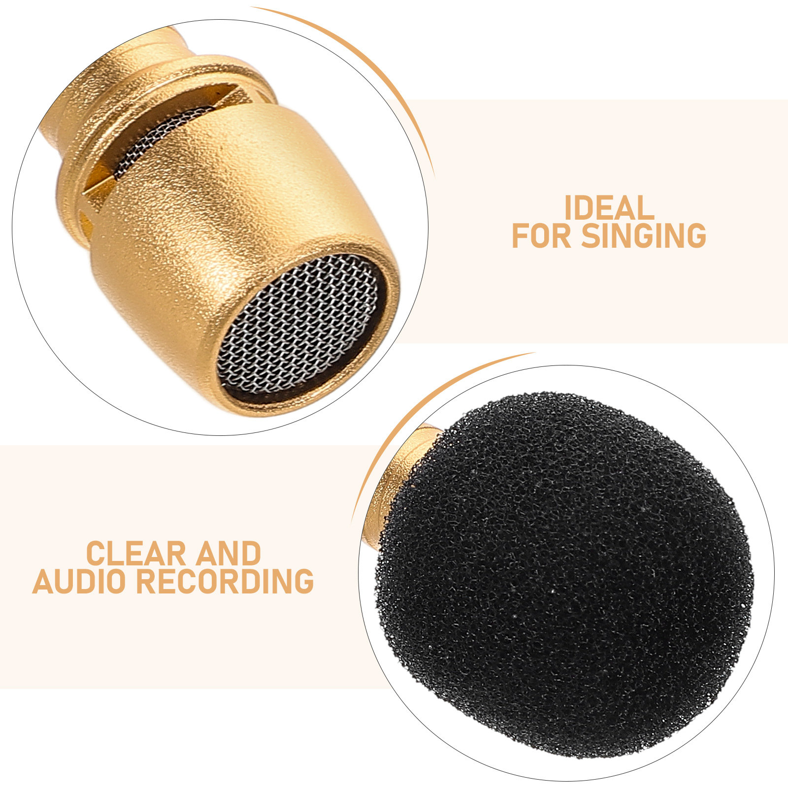 Mini Phone Microphone Gold Por - огляд і ціна Kids Microphone Karaoke