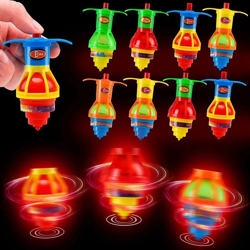 10-20PC Glow Rotating Gyro Kid - огляд і ціна Kids Toys 10 Year Old