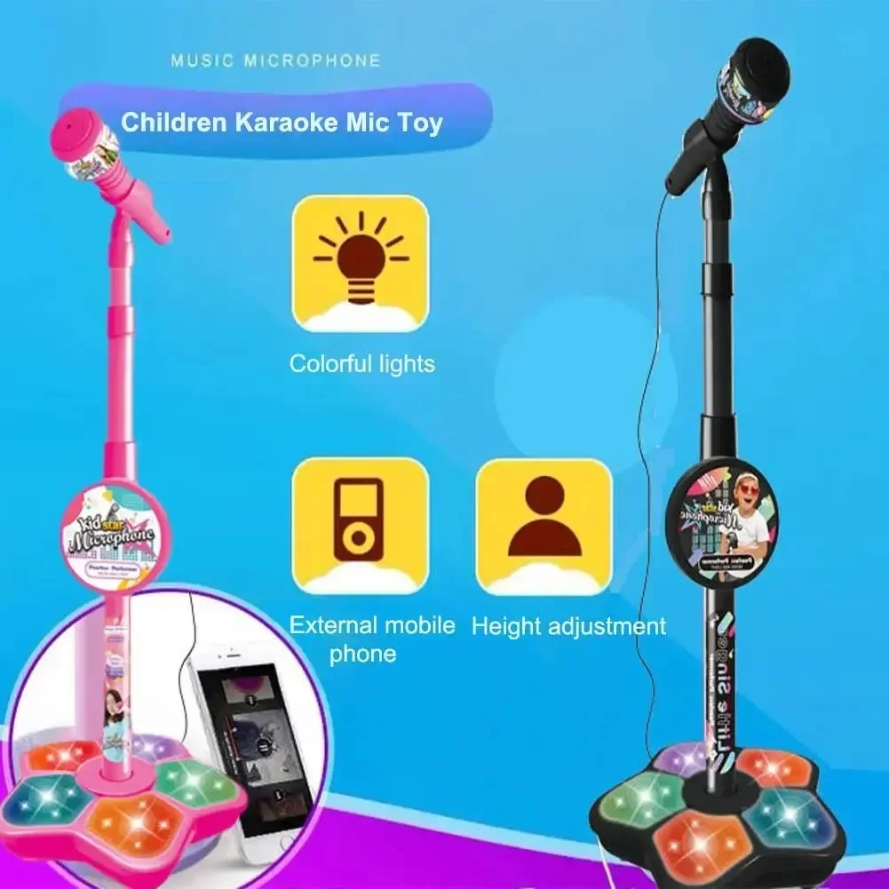 Kids Microphone with Stand Kar - огляд і ціна Kids Microphone Karaoke