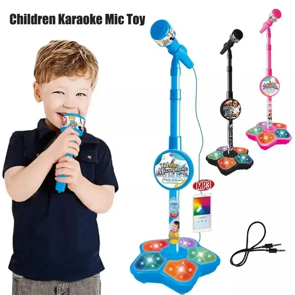 Kids Microphone with Stand Kar - огляд і ціна Kids Microphone Karaoke