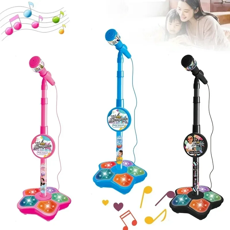 Kids Microphone with Stand Kar - огляд і ціна Kids Microphone Karaoke