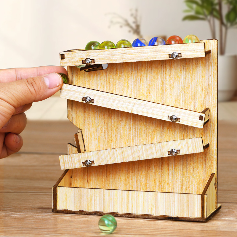 Wooden Marble Run DIY Kit, STE - огляд і ціна Marble Run Set