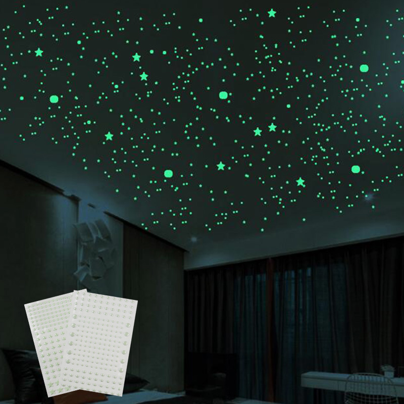 211pcs 3D Bubble Luminous Star - огляд і ціна Glow In Dark Stars