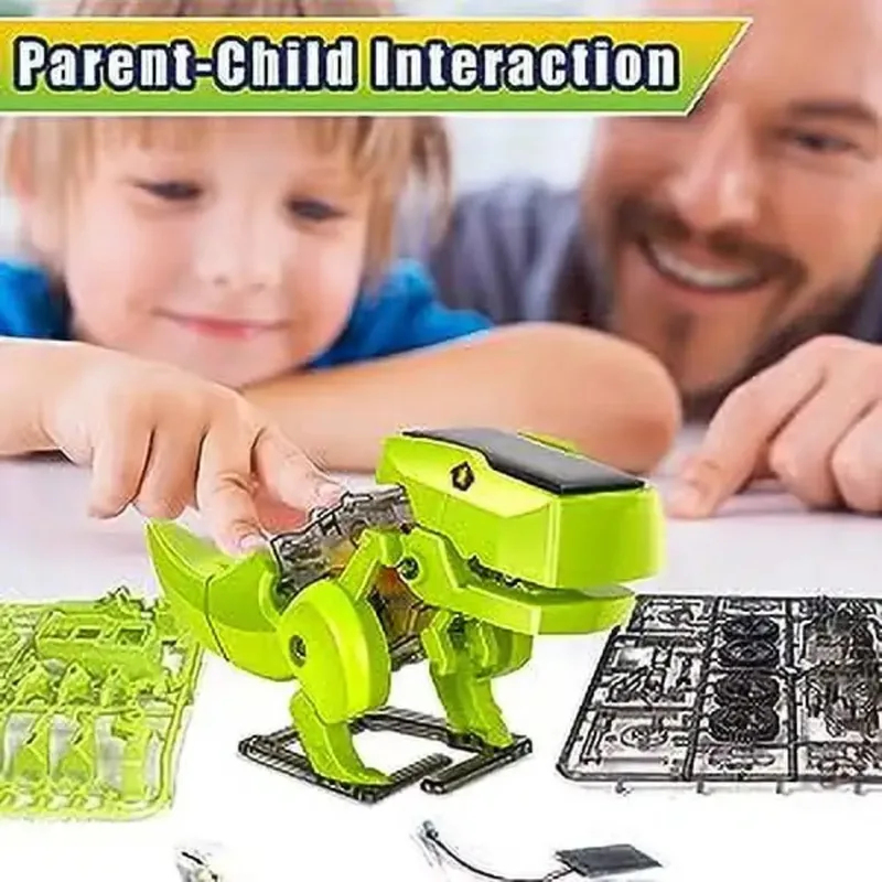 3-in-1 Solar Robot Kit, Dinosa - огляд і ціна Kids Toys 10 Year Old