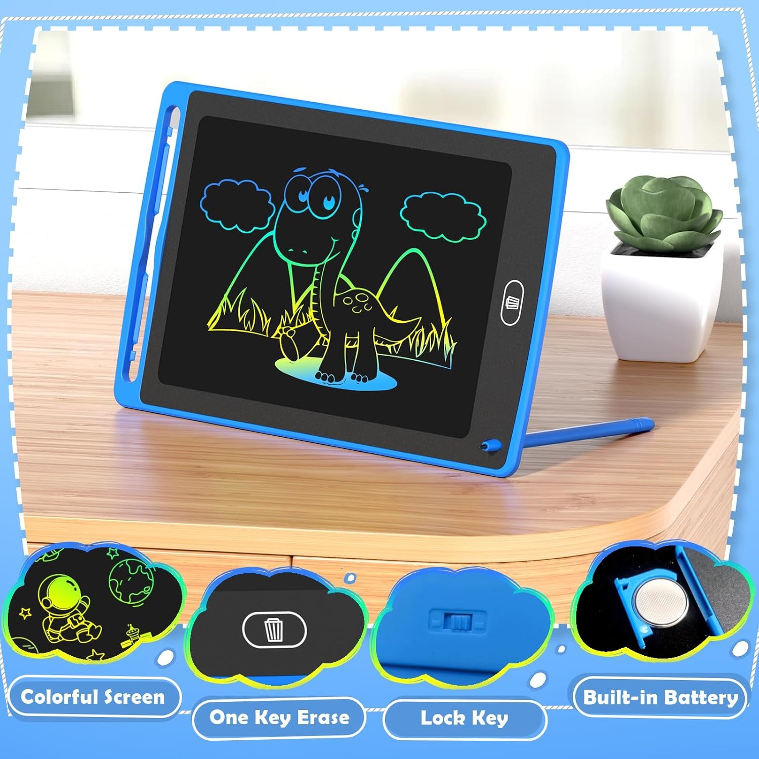 Pack LCD Writing Tablet for Ki - огляд і ціна Kids Toys Drawing