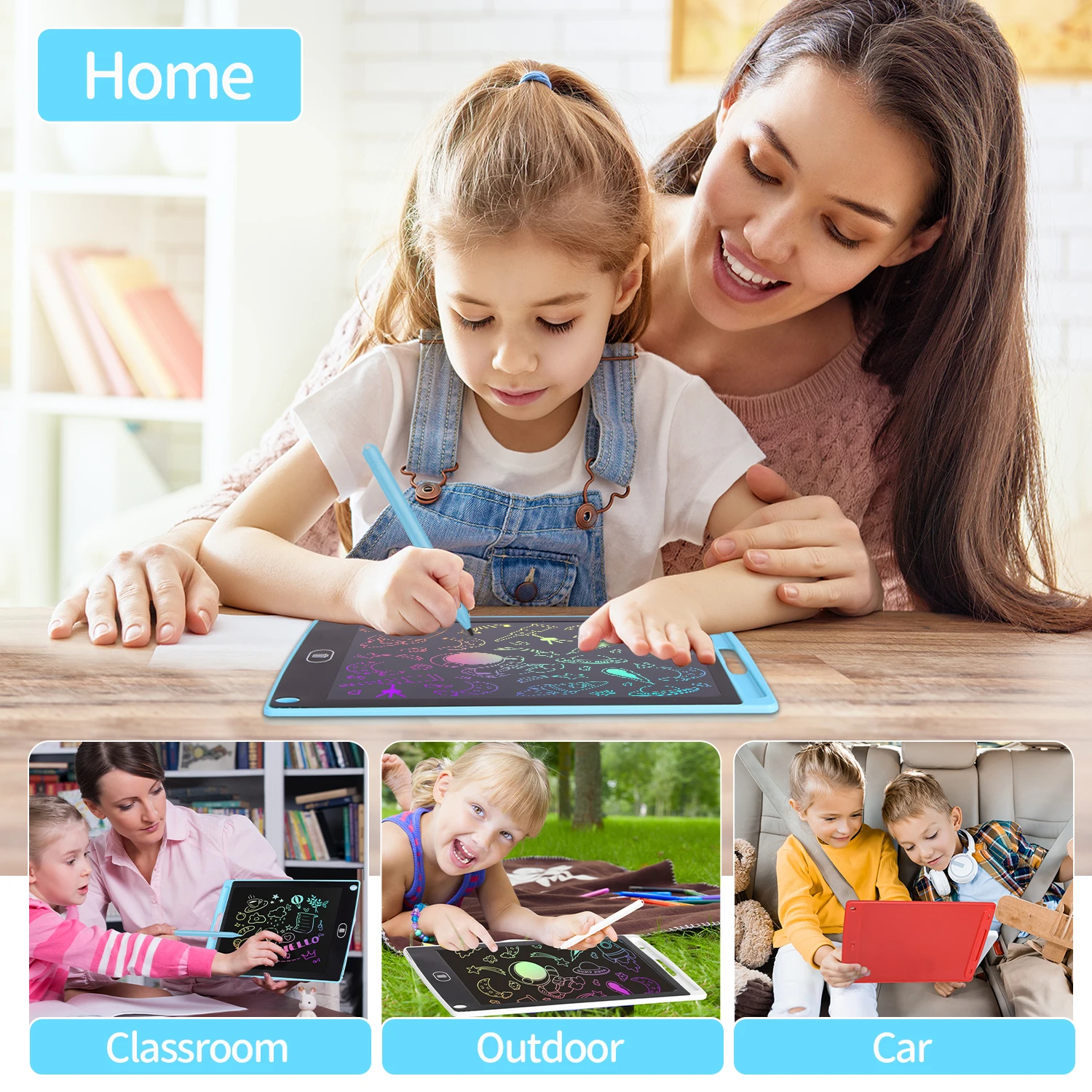 8.5 Inch LCD Writing Tablet Dr - огляд і ціна Kids Toys Drawing