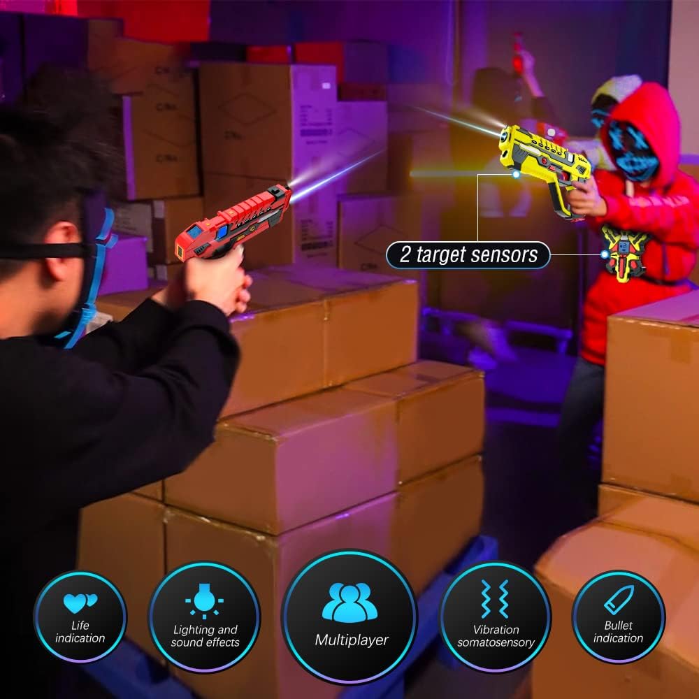 VATOS Upgrade Data Sync Laser  - огляд і ціна Laser Tag Set Kids