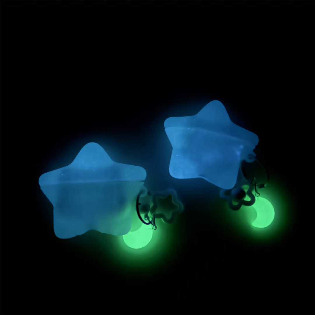 Glow in Dark Star Silicone Ear - огляд і ціна Glow In Dark Stars