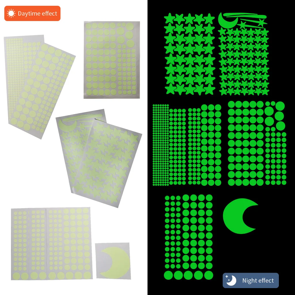 Luminous Moon Stars Wall Stick - огляд і ціна Glow In Dark Stars