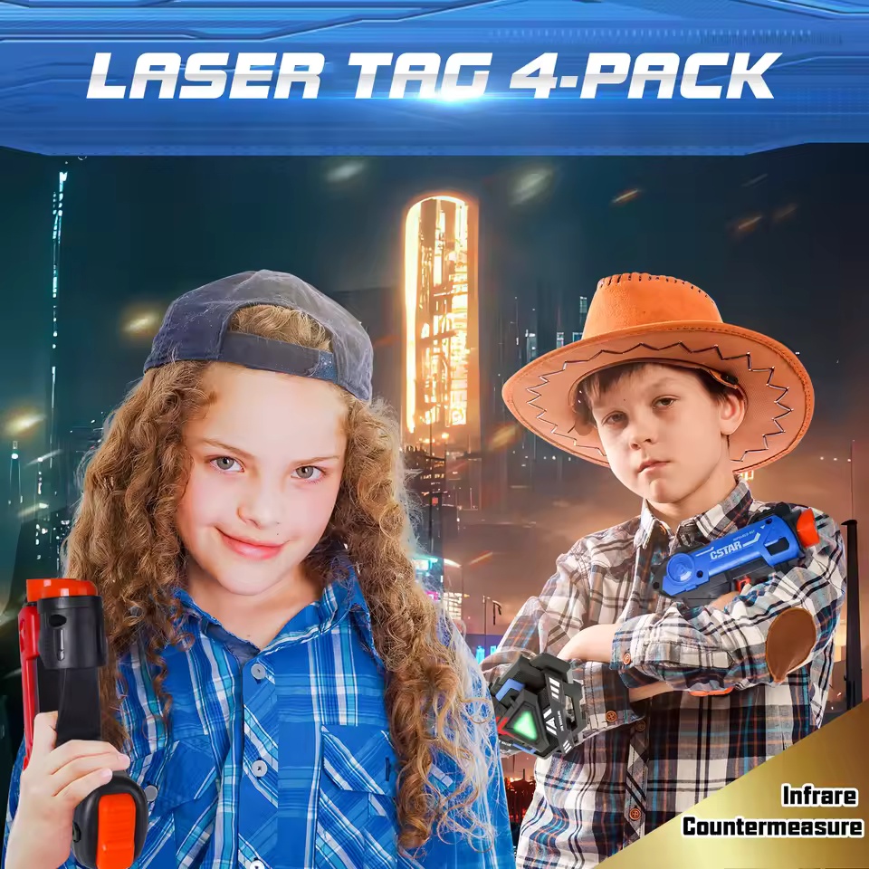 Laser Infrared Tag Guns Set Mi - огляд і ціна Laser Tag Set Kids
