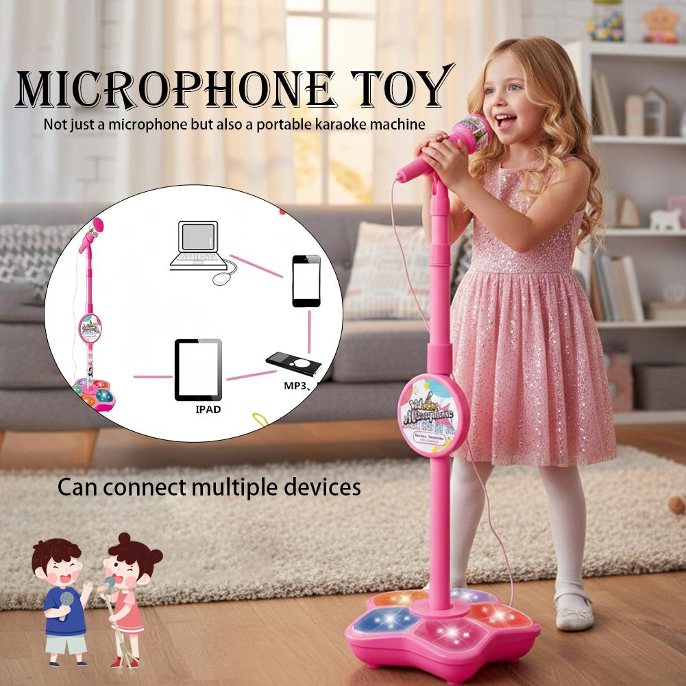 Kids Microphone with Stand Kar - огляд і ціна Kids Microphone Karaoke