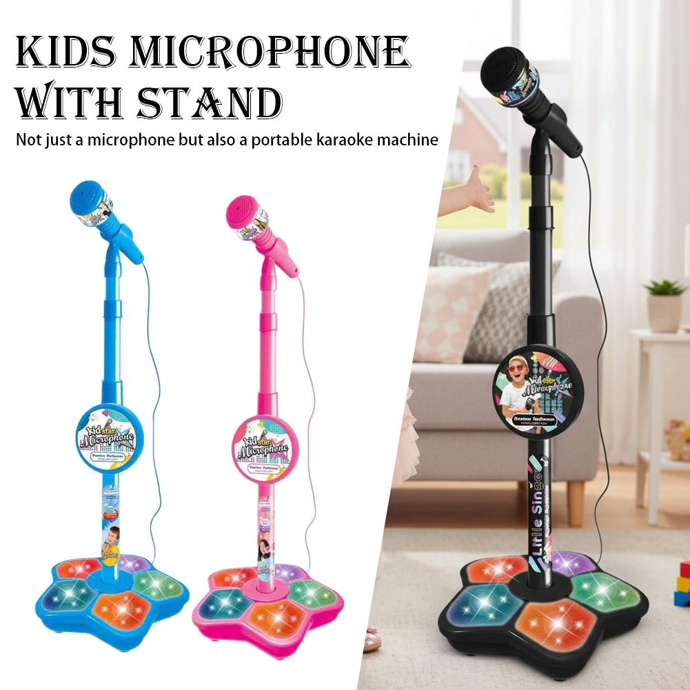 Kids Microphone with Stand Kar - огляд і ціна Kids Microphone Karaoke
